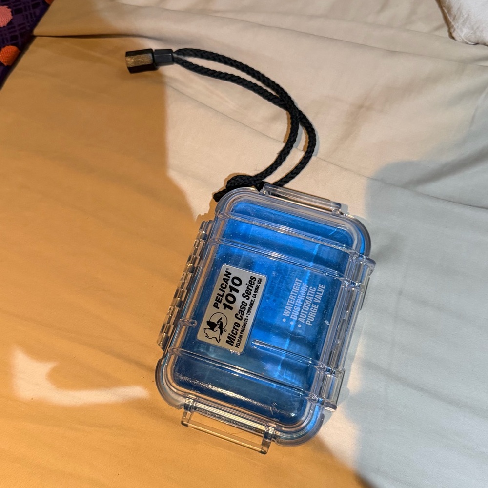 Pelican waterproof case